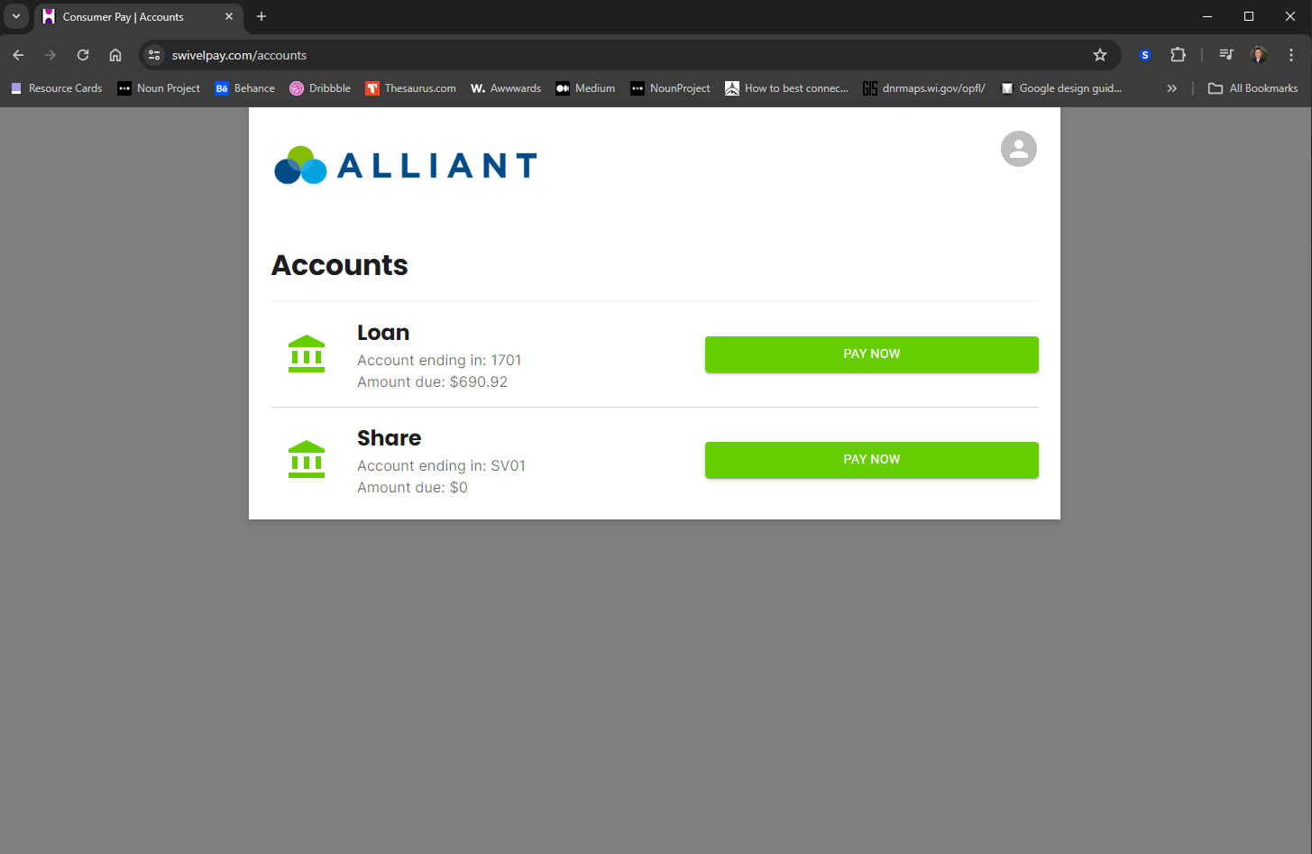 How do I pay my loan online without setting up an account?